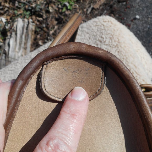 SOLD* Vintage Coach NYC  Madison Satchel Spectator 9725 in Bone with Tabac trim. - Picture 8 of 13